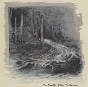 De monding van de Walbrook