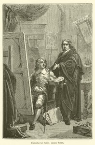 Eustache Le Sueur, Louis Vitet door after Emile Antoine Bayard