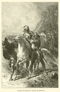 De aanval op Rabasteins, Blaise de Montluc door after Emile Antoine Bayard