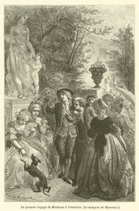 De eerste reis van Mirabeau naar Versailles, De markies van Mirabeau door after Emile Antoine Bayard