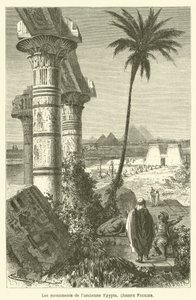 De monumenten van het oude Egypte, Joseph Fourier door after Emile Antoine Bayard