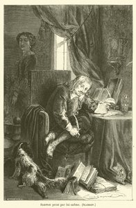 Scarron geschilderd door zichzelf, Scarron door after Emile Antoine Bayard