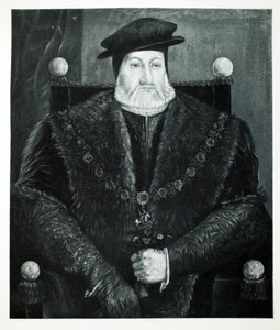 Charles Brandon, hertog van Suffolk, ca. 1544, uitgegeven 1902 door after English School
