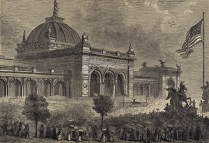 Opening van de Centennial Exhibition, 10 mei 1876 door after Felix Octavius Carr Darley