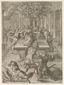 Aeneis door after Francis Cleyn