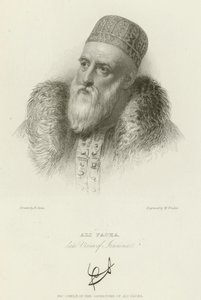 Ali Pacha, voormalige vizier van Jannina door after Frank Stone