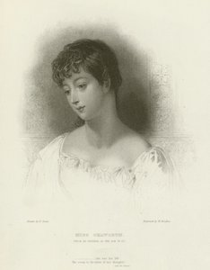 Miss Chaworth door after Frank Stone