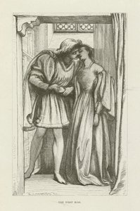 Illustratie voor Romola door George Eliot door after Frederic Leighton