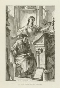 Illustratie voor Romola door George Eliot door after Frederic Leighton