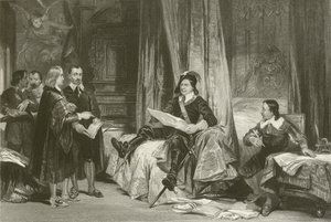 Cromwell overlegt met de advocaten door after George Cattermole