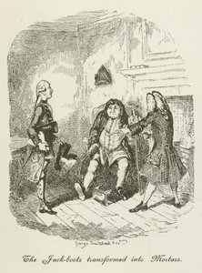 Illustratie voor Tristram Shandy door after George Cruikshank