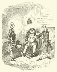 Illustratie voor Tristram Shandy door after George Cruikshank