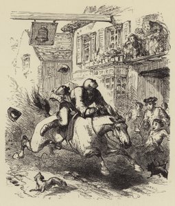 Cowpers John Gilpin door after George Housman Thomas