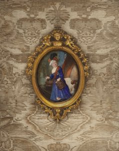 Portret van Frederik de Grote van Pruisen op 3-jarige leeftijd