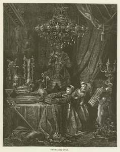 Fatima en Anna door Gustave after Dore