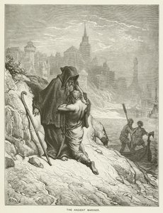 De oude zeeman door Gustave after Dore