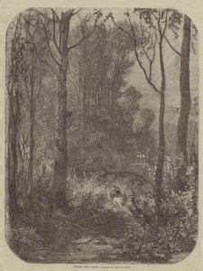 Onder de bomen door Gustave after Dore