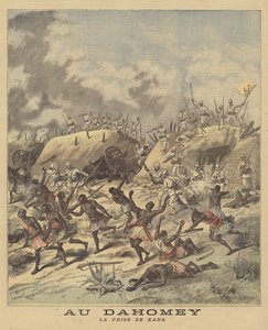 Inname van Cana door de Fransen, Dahomey