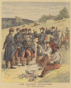 Franse militaire manoeuvres