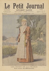 Gasten van Frankrijk: De koningin van Nederland door after Henri Meyer
