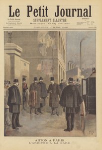 De crimineel Emile Arton teruggekeerd naar Parijs