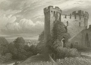 Stafford, vanaf het kasteel door Henry after Warren