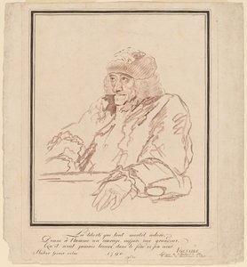 Voltaire door after Jean Huber