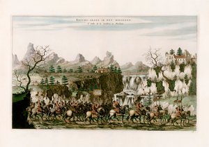 Cavalerie marcheren
