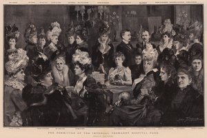 Het comité van het Imperial Yeomanry Hospital Fund