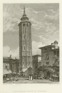 De Scheve Toren van Saragoza door after John Frederick Lewis