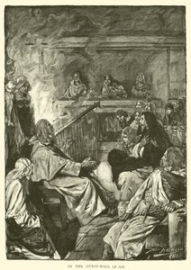 In de gastenhal door after John Henry Frederick Bacon
