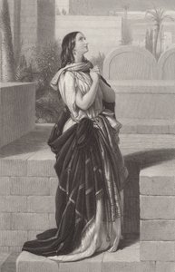 Aanbidding door after John Rogers Herbert
