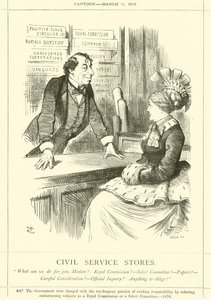 De Ambtenarenwinkels door after John Tenniel