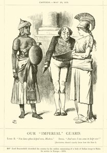 Onze Keizerlijke Garde door after John Tenniel