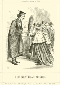De Nieuwe Hoofdmeester door after John Tenniel