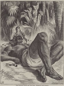 De slapende geest en de dame