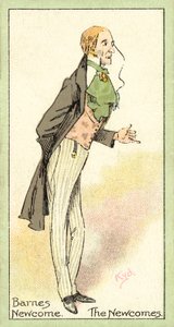 Barnes Newcome, Newcomes (chromolitho) door after Joseph Clayton Clarke