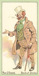 The ODowd, Book of Snobs (chromolitho) door after Joseph Clayton Clarke