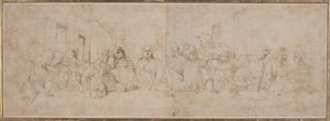 Het laatste avondmaal door after Leonardo da Vinci Vincenzo Tamagni