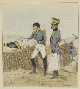 Carnot vraagt om dienst, de stad Angers werd hem toevertrouwd door after Louis Charles Bombled