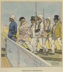 Inscheping van Rainilaiarivony door after Louis Charles Bombled