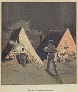 Veldbakkerijoven door after Louis Charles Bombled