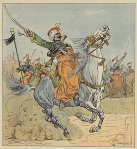 Keizerlijke garde, Mameluk, Eskadron verbonden aan het regiment jagers te paard