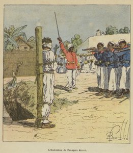 De executie van de Fransman Greve
