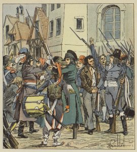 De hele natie greep naar de wapens door after Louis Charles Bombled
