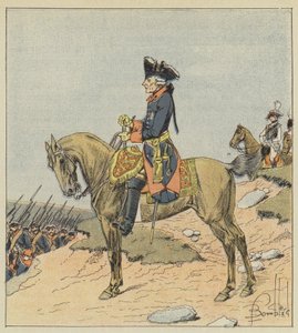 De Grote Frederik door after Louis Charles Bombled