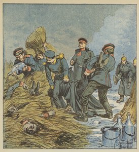 De Pruisen verbranden hun doden