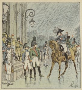 De twee keizers werden nat vanwege hem door after Louis Charles Bombled