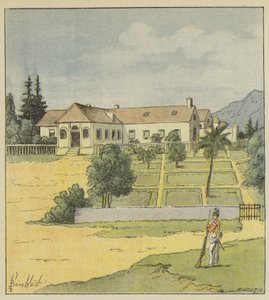 Longwood door after Louis Charles Bombled