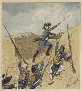Napoleon stormt vooruit net uit de kindertijd en zijn eerste stappen schitteren met pure glorie
